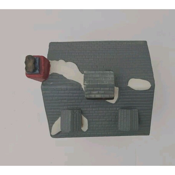 Lemax Dickensvale Black Crow Antiques Shop Porcelain Lighted Christmas House - Picture 7 of 11